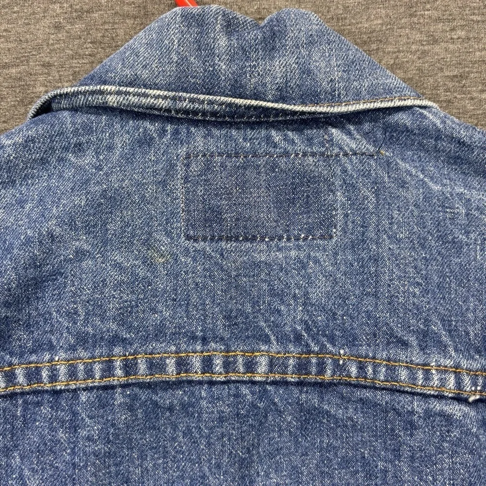Vintage 70's Levi's‎ Jean Trucker Denim Jacket Mens 38L 71205 0217 Made In USA